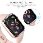Wholesale Apple Watch Series 6 / SE / 5 / 4 Transparent Ultra-Thin All Around Bumper Protective Case 44MM (Clear)